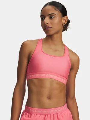 Immagine prodotto di Reggiseno Under Armour Crossback Mid - rosa bittersweet, taglia: XL