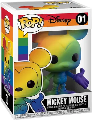 Produktbild von Disney - Mickey Mouse Pride Rainbow 01 - Funko Pop! - Vinyl Figur