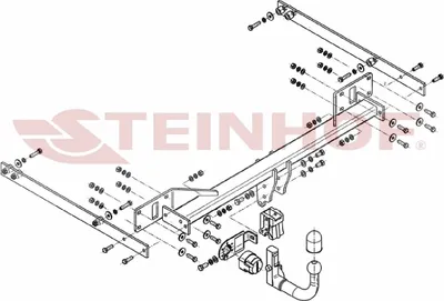 Produktbild von Z547107 Anhängerkupplung passend für MERCEDES S 212 09/2009-2016 abnehmbar