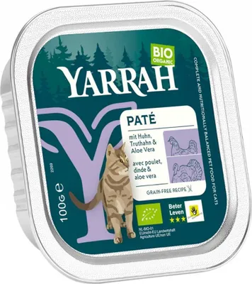 Produktbild von Cat Food Paté Nassfutter - Huhn & Truthan 100g