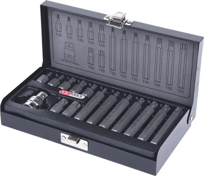 Immagine prodotto di KS Tools Set di punte da 10 mm, 15 pezzi TX, 911.5020