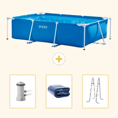 Produktbild von Rechteckiger Frame Pool - 300x200x75 cm - 4-teilig SCB83