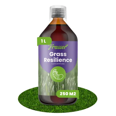 Obrázek produktu pro Grass Resilience Koncentrát 1 L – 250 m2 – Regeneruje Trávník, Posilňuje Kořeny & Štruktúru, Zlepšuje Kvalitu & Dlouhodobou Vitalitu – Frassor
