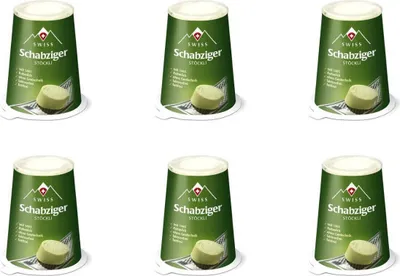 Produktbild von Swiss Schabziger 6x100g Schabziger Stöckli Schweizer Reibekäse