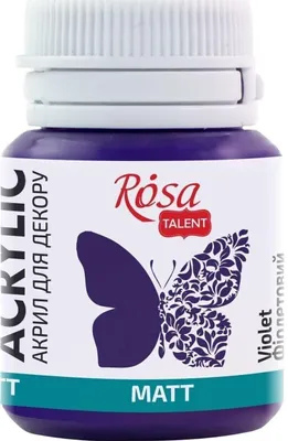 Obrázok produktu pre Rosa Talent Akrylová farba Violet (10) Mat 20 ml 1 ks