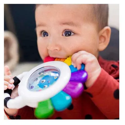 Productafbeelding van Baby Einstein Outstanding Opus Sensorische Rammelaar Bijtring