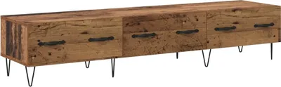 Obrázek produktu pro vidaXL TV skříňka z regenerovaného dřeva 150 x 36 x 30 cm materiál na bázi dřeva