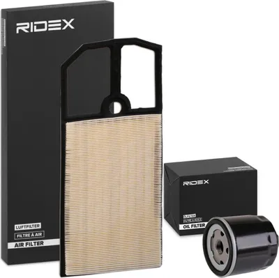 Produktbild von RIDEX Filterset Inspektionspaket Filtersatz für VW Golf IV Schrägheck (1J1) Golf V Schrägheck (1K1) POLO (9N) GOLF PLUS (5M1, 521) Golf IV Variant
