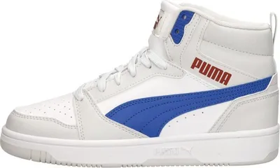 Image de Puma Puma Rebound V6 Mid Jr  Sneakers Hoog - Wit - Maat 36