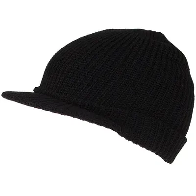 Produktbild von Winter-Jeep-Mütze mit Schirm - schwarz, Acryl MFH