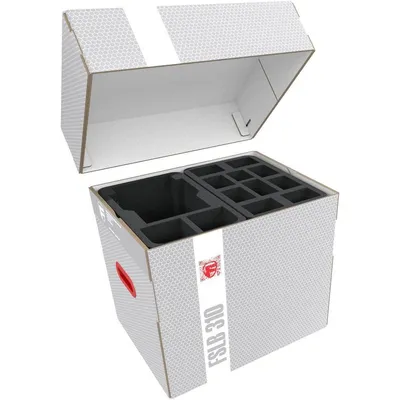 Imagen del producto de Caja de almacenamiento para miniaturas de Adeptus Custodes, con insertos de espuma
