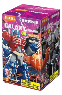Produktbild von Dickie Blokees Transformers Galaxy 06 Bausatz zufällige Auswahl 1 Figur 28-51 Teile 201120015
