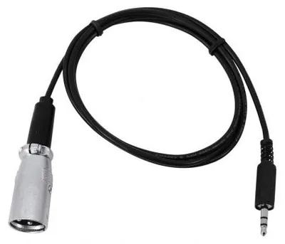 Image de Adaptateur DMX IN jack 3,5/XLR 1m