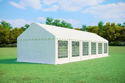 Obrázek produktu pro Zahradní Párty stan 4x12m PVC Standard Ohnivzdorný - Bílá