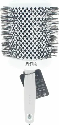 Immagine prodotto di OLIVIA GARDEN Expert Blowout Shine 80 mm - Bianco e grigio