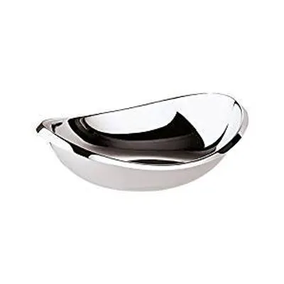 Immagine prodotto di Sambonet S0439 Twist, ciotola ovale da 14 cm, placcata argento