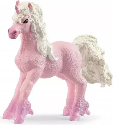 Image de Schleich 70832 - Poulain licorne à fleurs - bayala