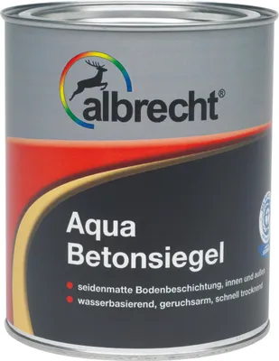 Produktbild von Albrecht Aqua Betonsiegel 750 ml RAL 7001 grau
