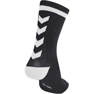Produktbild von Hummel Elite Indoor Sock Low, Black/White, 27-30