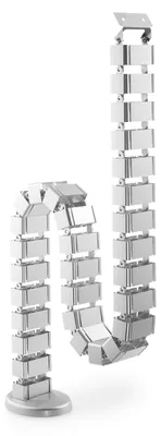 Produktbild von Flexible Kabelführung mit anpassbarer Länge (silber)