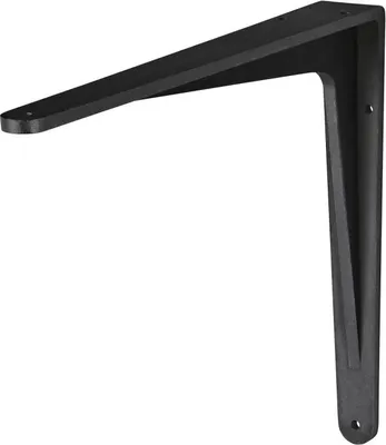 Produktbild von Dolle Regalträger Herakles 29 x 24 cm schwarz Metall