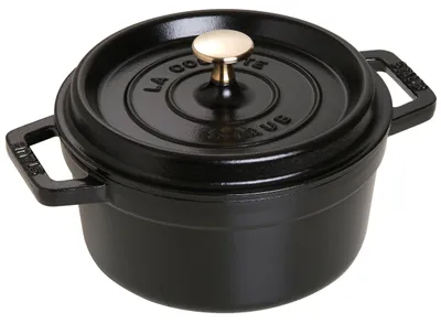 Productafbeelding van Cocotte voor rundvlees, 20 cm, zwart