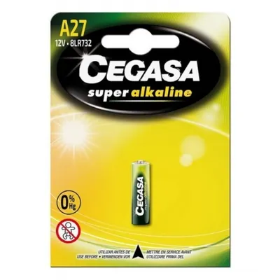 Image de Cegasa pile alcaline a27 12v bt bl1