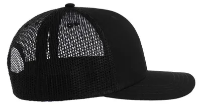 Produktbild von Atlantis Headwear - "Sonic-S" Trucker Cap für Herren/Damen Uni, Strukturiert AB744 (Einheitsgröße) (Schwarz)