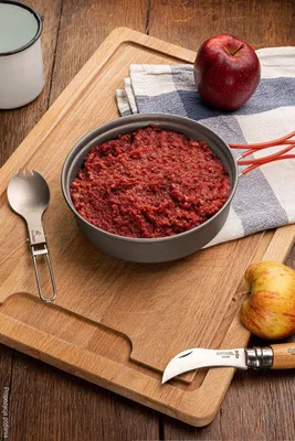 Image de Plat lyophilisé Voyager (569) Croquettes aux pommes et aux framboises 75 g