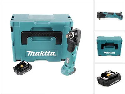 Produktbild von Makita DTM 51 A1J Akku Multitool Oszillierer 18 V + 1x Akku 2,0 Ah + Makpac - ohne Ladegerät