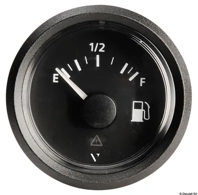 Produktbild von Kraftstoffstandanzeige 240/33 Ohm schwarz - Osculati 27.582.21