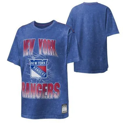Obrázek produktu pro Tričko Outerstuff "Time to Shine" NHL Junior, velikost: 14-16 let, modré, New York Rangers