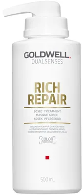 Productafbeelding van Goldwell – Dualsenses Rich Repair 60 Sec. Treatment – 500 ml