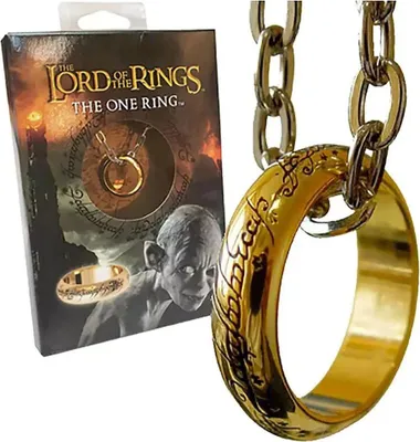 Produktbild von Herr der Ringe Ring Der Eine Ring (vergoldet)
