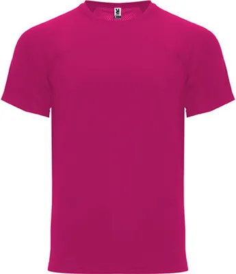 Produktbild von Roly CA6401 | Herren Monaco T-Shirt, schnelltrocknend, atmungsaktiv - Farbe: Rosette 78 - Größe: XL