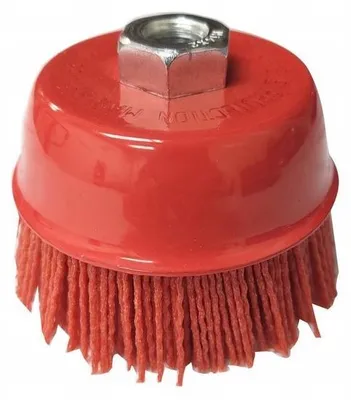 Produktbild von Abreo Nylon-Schleifbürste 100mm M14 für Oberflächen