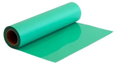 Produktbild von Plottermarie Plotterfolie Flex S für kreative Veredelungen – Plotterfolie für Textildruck, T-Shirts, Baumwolle, Polyester & Plotterprojekte Mint 100 x 50 cm