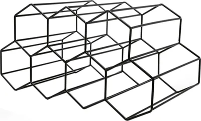 Zdjęcie produktu dla LEOPOLD LPD Wein-Regal 35x19x17,5 cm sw 108682 8720052005991
