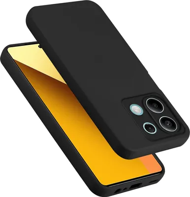 Image de Cadorabo Housse pour Redmi Note 13 5G Global Housse en silicone Housse pour téléphone portable en silicone liquide, résistant aux rayures et aux chocs pour Redmi Note 13 5G Global