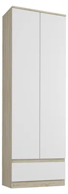 Obrázek produktu pro Regál 60 cm skříň 2 dveře 1 zásuvka FRAMIRE B-4 sonoma mix