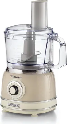 A food processor on a white background.