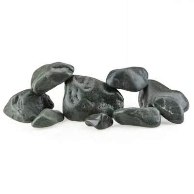 Image de Gravier d'aquarium, vert, 15 kg, 6-15 cm
