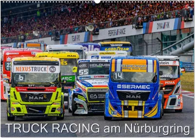Produktbild von Truck Racing am Nürburgring (Wandkalender 2025 DIN A2 quer), CALVENDO Monatskalender