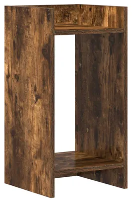 Productafbeelding van vidaXL Plantenstandaard, gerookt eikenhout, 30 x 30 x 60 cm, houtvezel