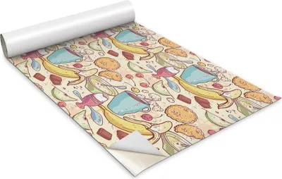 Zdjęcie produktu dla Folia samoprzylepna - Okleina meblowa - Dekoracyjna - Do mebli - Tapeta - Naklejka - Folia - Bajkowy motyw do kuchni - 100 x 50 cm