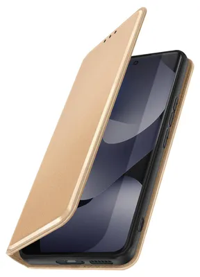 Produktbild von Avizar, Klappetui mit Kartenfach und Ständer für Redmi Note 15 5G / 4G, Gold