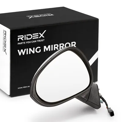 Produktbild von RIDEX 50O0408 Außenspiegel Seitenspiegel Links für SEAT Ibiza IV Schrägheck (6J5, 6P1) Konvex Beheizt Elektrisch