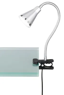 Immagine prodotto di Lampada a LED a pinza ARRAS color titanio