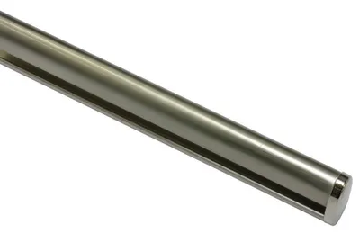 Produktbild von Gardinia Trägerverlängerung edelstahl-optik, Ø 16 mm, 18 cm