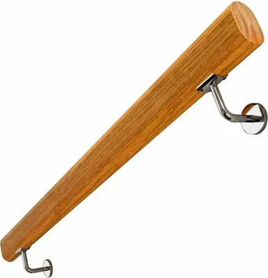 Obrázek produktu pro Dřevěné schodišťové zábradlí - 30 cm² upevňovacích bodů